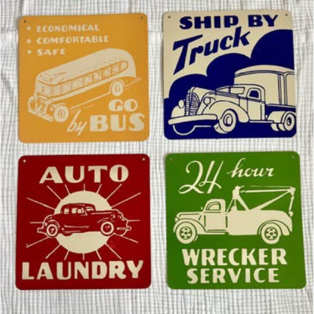 Retro wall art